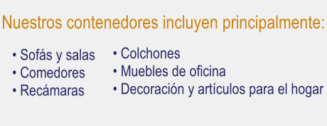 contenedores llenos de...